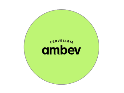 Logotipo circular da Ambev – histórico publicitário Voz e Arte Comunicação