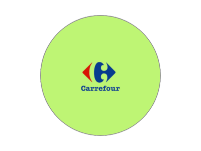 Logotipo circular do Carrefour – histórico publicitário Voz e Arte Comunicação